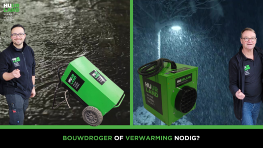 Huur nu verwarming en bouwdrogers