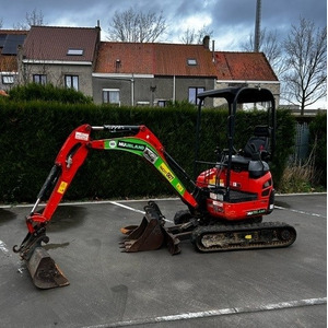 Minigraver op rupsen 1,7ton U17 nr. 007